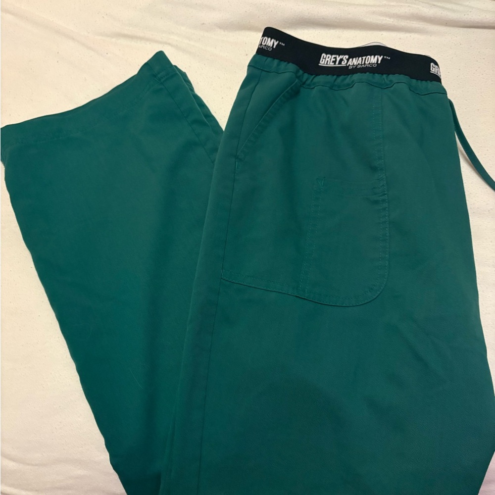 Grey's Anatomy Hunter green Scrub Bottoms